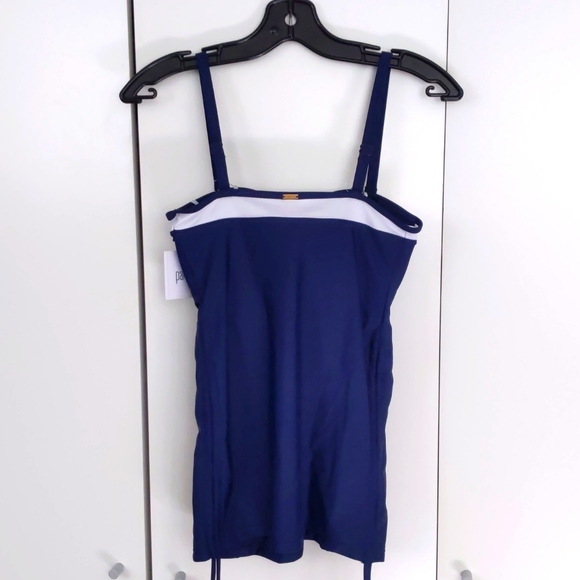 Panache Anya Cruise Tankini Top. Bra size. Navy/White. Multiple sizes. - Picture 2 of 9